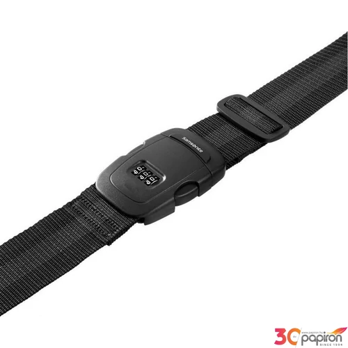 Samsonite bőrönd heveder V. SAFE 3COMBI LUG.STR számzáras 61610/1041 fekete