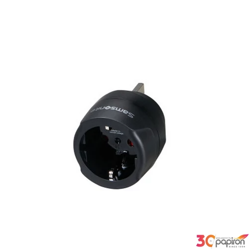Samsonite utazó átalakító 25' Global Ta Europe To Uk Adaptor 149588/1041 Black