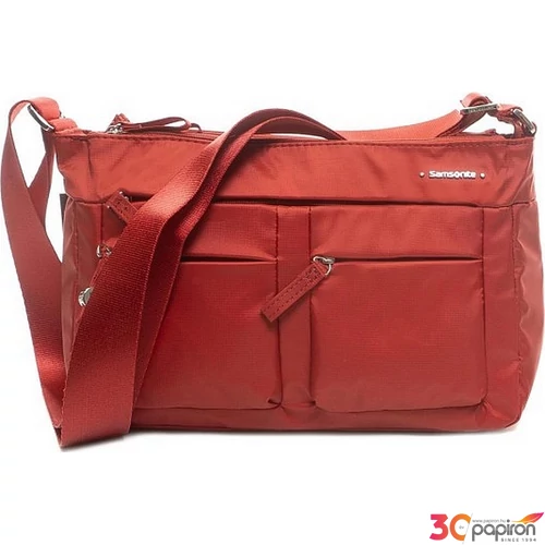 Samsonite válltáska Horiz. Shoulder Bag+Flap Brick Red-144719/1129