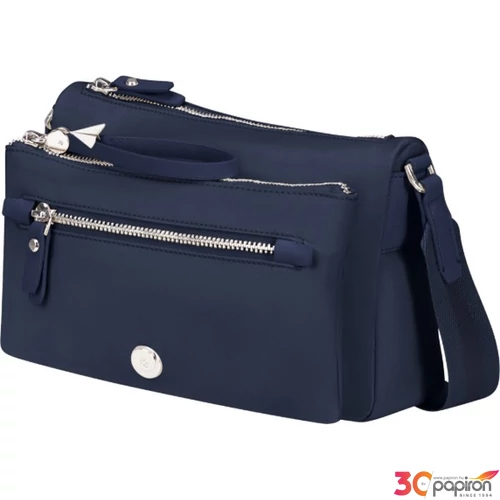 SAMSONITE OLDALTÁSKA 25' Karissa Shoulder Bag + Pouch 151690/2165 Blue Nights