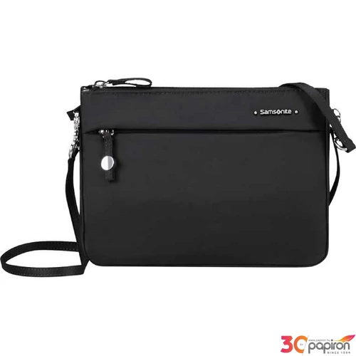 Samsonite válltáska Mini Shoulder Bag 2 Comp. Black-147890/1041