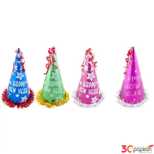 Party kalap Happy New Year 32cm