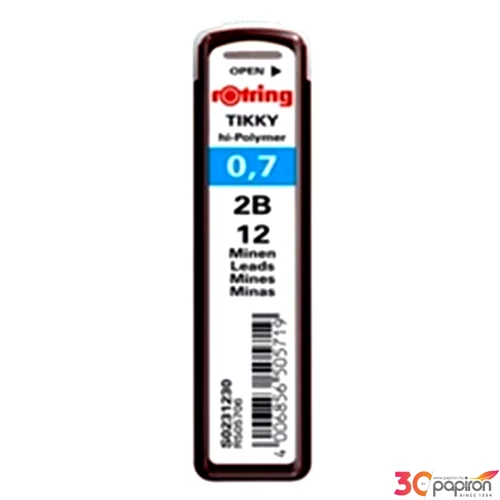 Nyomósironbetét 0,7 2B Tikky Rotring S0231230/R505706