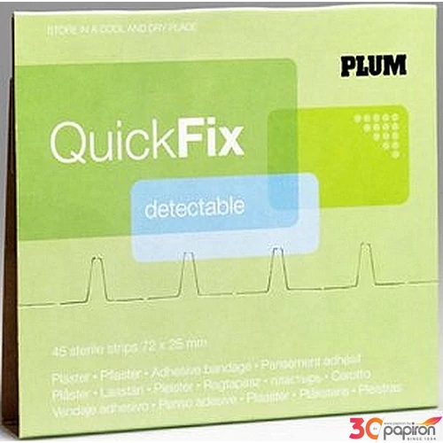 Sebtapasz utántöltő 45 darabos kék PLUM ME7072