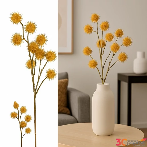 Selyemvirág - művirág 81cm Liquidamber creme L20x15x81CM 797603 SDDST53