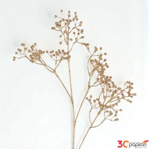 Selyemvirág művirág Művészi virág Ilex Verticillata rózsaszí 77x12x8,5cm DST25