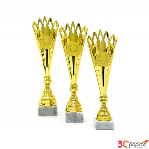Serleg középkategóriás arany 38cm magas