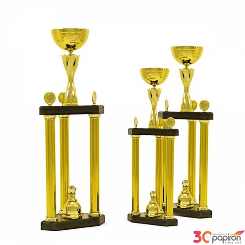 Serleg Trófea arany 62cm magas