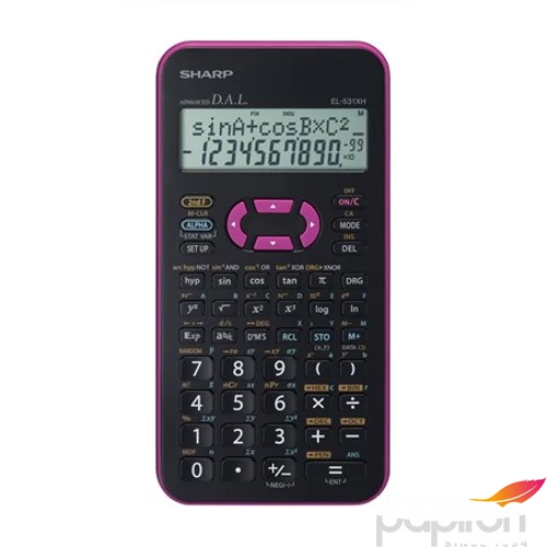 Számológép Sharp EL531 Tudományos számológépek pink SHARP EL531