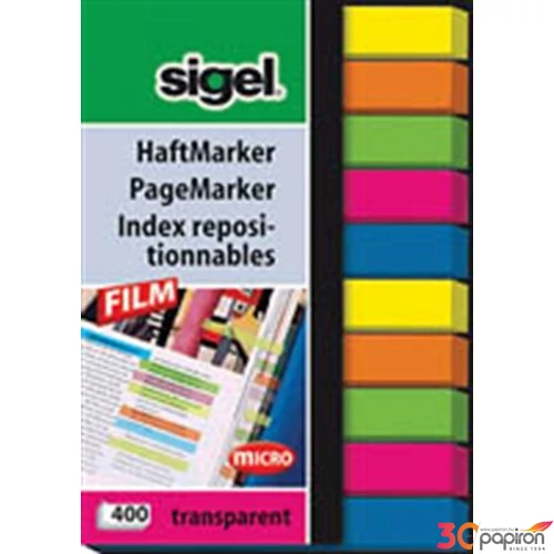 Jelölőcimke Sigel Micro műanyag címke HN617