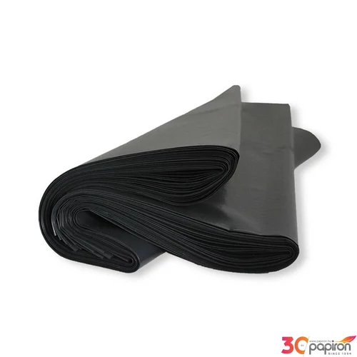Sittes zsák 60x100cm 100 mikron PE vastag fekete