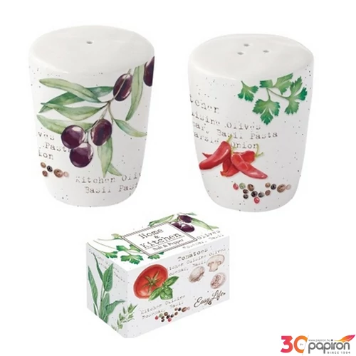 Só+borsszórószett Porcelán dobozbanHome