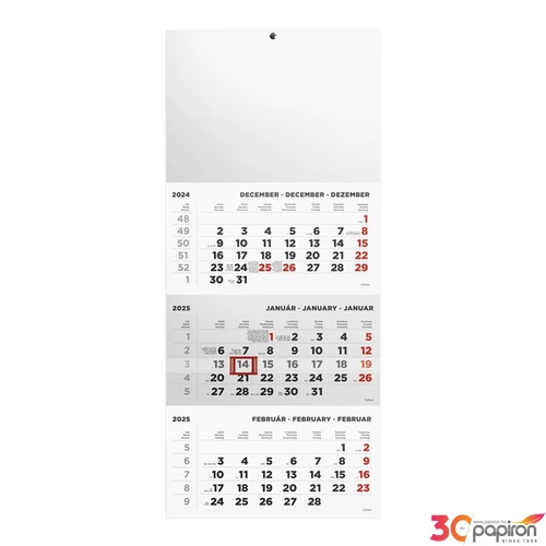 Speditőrnaptár 2025 T072 Speditőr 1 Tömb Üres Fej Toptimer 2025 kollekció!