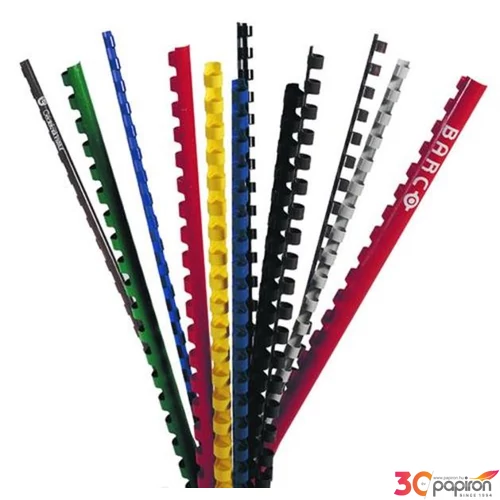 Spirál 10mm Fornax fekete 41-55 lap