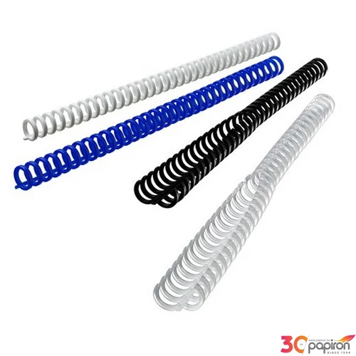 Spirál 16 mm GBC műanyag, 145 lap fekete GBC387357