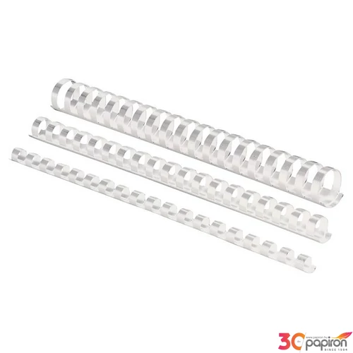 Spirál 22mm Fornax fehér  151-180 lap