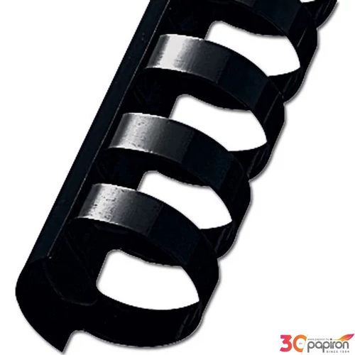 Spirál 51mm Fornax fekete fekete 411-450 lap