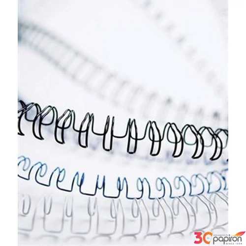 Spirál 8mm Fellowes fém fehér, 36-50 laphoz IGSKFEL0000014