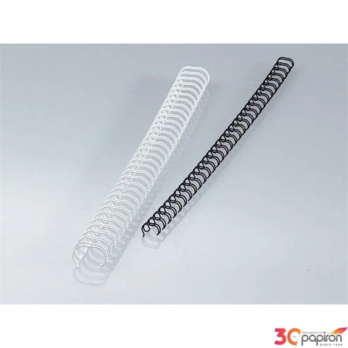 Spirál fém Fellowes 3:1, 10 mm, 51-80 lap, ezüst