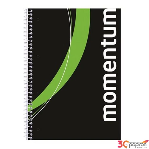 Spirálfüzet A4 Victoria Momentum 90lap lefűzhető lapok sima Irodai füzet Victoria 908000CCWG