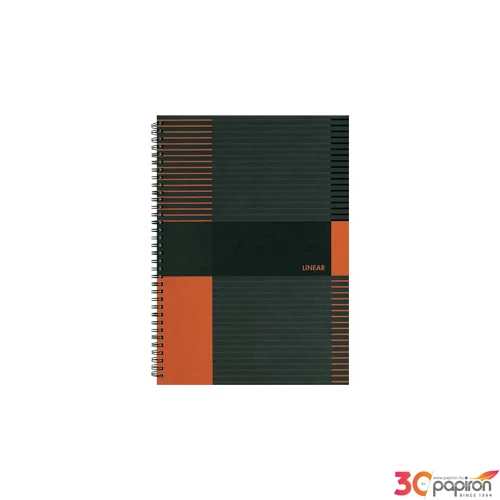 Spirálfüzet A4 marker Linear vonalas 80lap iskolaszezonos termék
