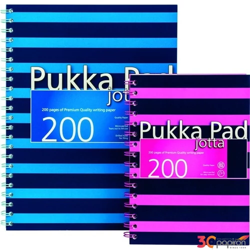 Spirálfüzet A4 Pukka Pad Jotta Navy Blue 200old. vonalas 6675-NVY
