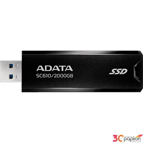 SSD (külső memória) 2TB USB 45718 500/550MB/s ADATA SC610