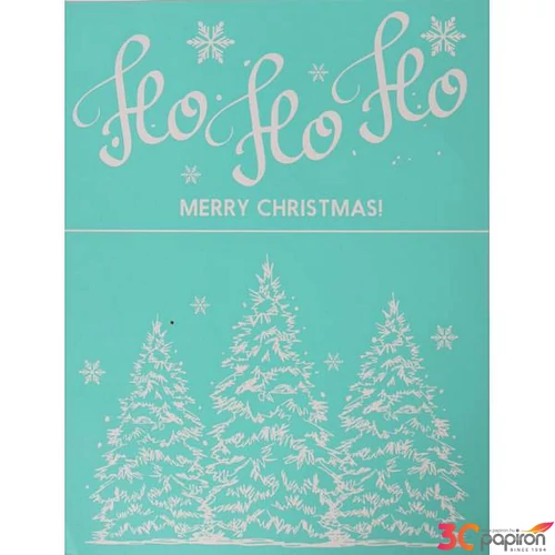Stencil sablon 215x275mm Ho Ho Ho