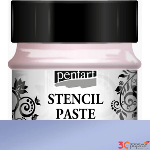 Stencilező paszta 50ml gyöngyház orgonalila