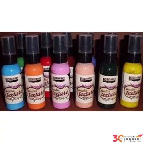 Stencilező permetfesték 50ml Pentart Media spray - gyömbér