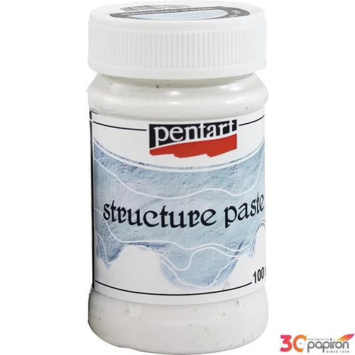 Struktúrpaszta 100mlfehér Pentart