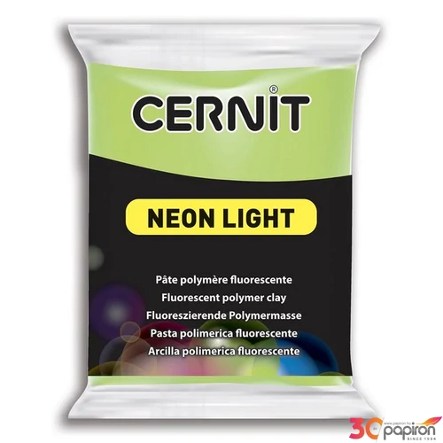 Süthető gyumra Cernit Neon zöld N°1, 56 g