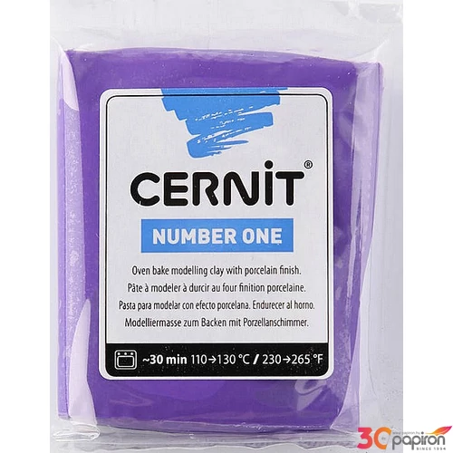 Gyurma süthető Cernit 56gr lila Cernit süthető gyurma N°1