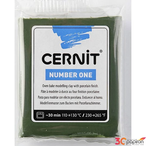 Gyurma süthető Cernit 56gr olíva zöld Cernit süthető gyurma N°1