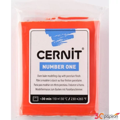 Gyurma süthető Cernit 56gr pipacspiros Cernit süthető gyurma N°1