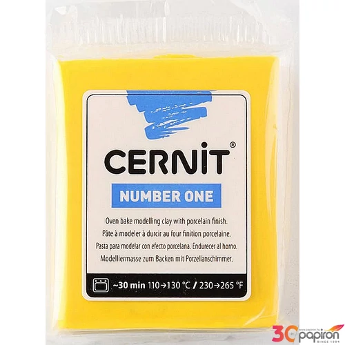 Gyurma süthető Cernit 56gr sárga Cernit süthető gyurma N°1