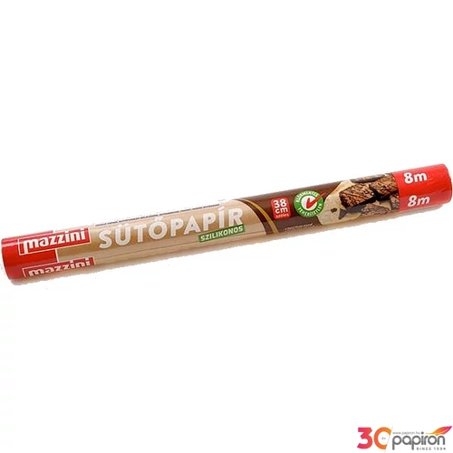 Sütőpapír szilikonos 8 m MAZZINI