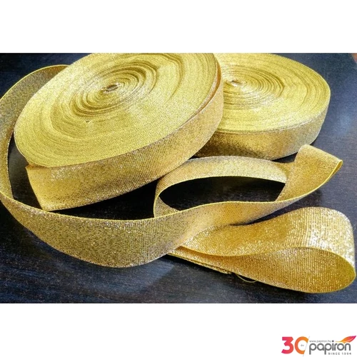 Szalag 25mm x 50m arany