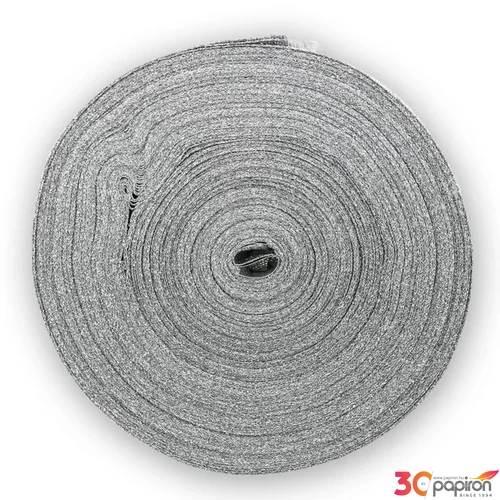 Szalag 25mm x 50m ezüst