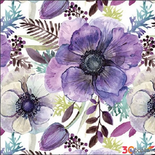 Szalvéta 25x25cm Purple dream 20db-os 