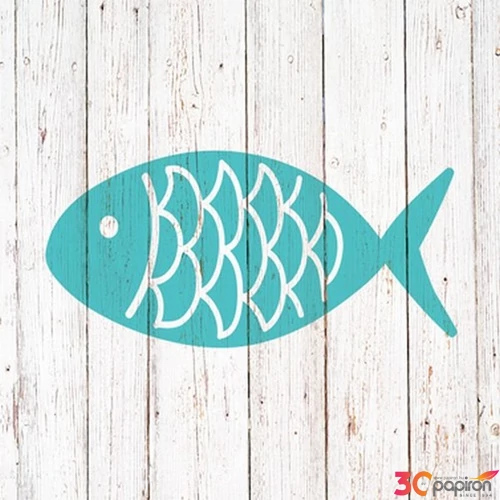 Szalvéta 33x33cm Cabana Fish 20db-os 