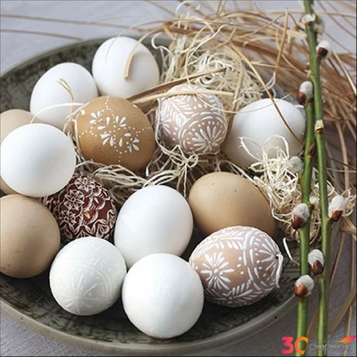 Szalvéta 33x33cm Eggs in bowl 20db-os