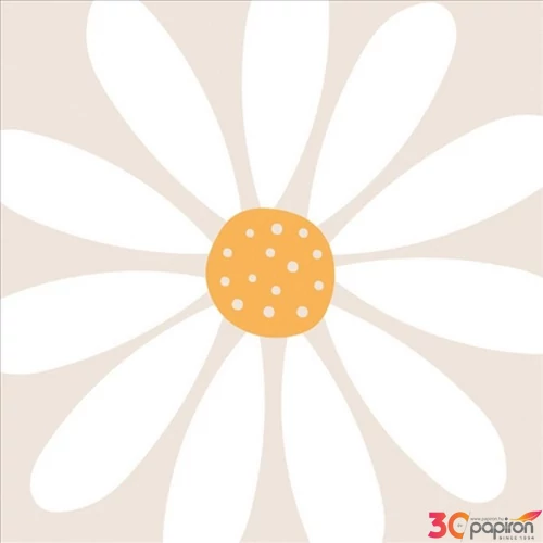 Szalvéta 33x33cm Happy Flower 20db-os