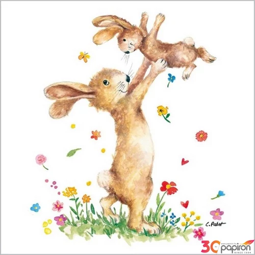 Szalvéta 33x33cm Hey Easter 20db-os