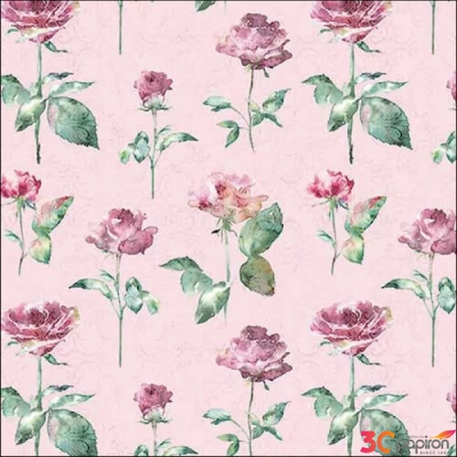 Szalvéta Ambiante Julia pink papírszalvéta 33x33cm,20db-os