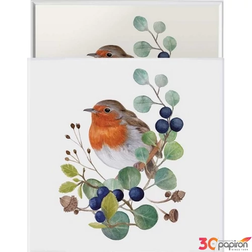 Szalvéta 33x33cm Oiseau sur Branche díszdobozos 20db-os 
