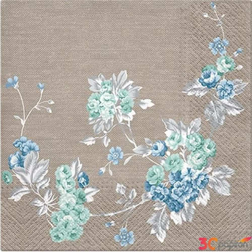 Szalvéta 33x33cm Peaceful garden 20 db-os
