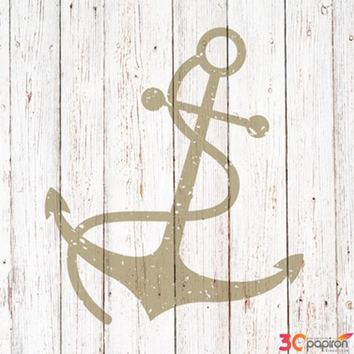 Szalvéta Ambiante Cabana Anchor papírszalvéta 33x33cm,20db-os