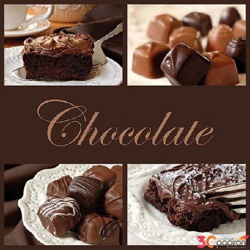 Szalvéta Ambiante Chocolate papírszalvéta 33x33cm,20db-os