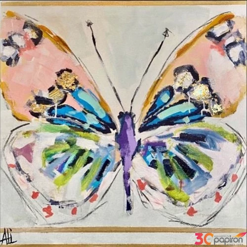 Szalvéta Ambiante Farfalla papírszalvéta 25x25cm,15db-os